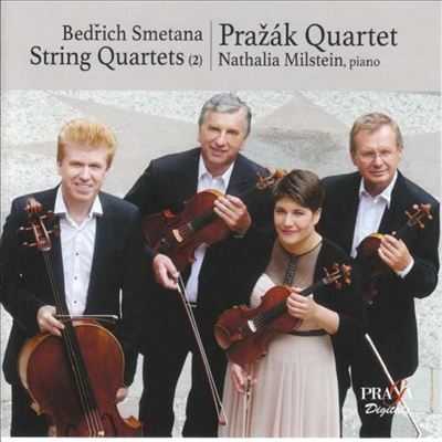 스메타나: 현악 사중주 1 &amp; 2번 (Smetana: String Quartets Nos.1 &amp; 2) (SACD Hybrid) - Prazak Quartet