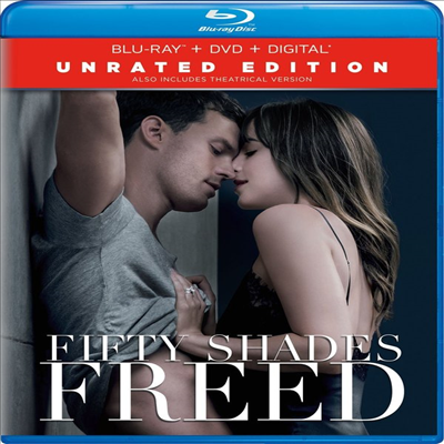 Fifty Shades Freed: Unrated Edition (50가지 그림자: 해방) (2018) (한글무자막)(Blu-ray + DVD + Digital)