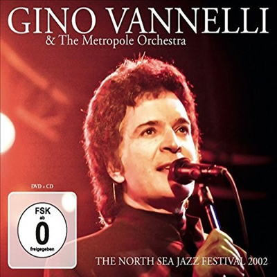 Gino Vannelli &amp; Metropole Orchestra - North Sea Jazz Festival 2002 (CD+DVD)(NTSC)(Free Region)(Digipack)