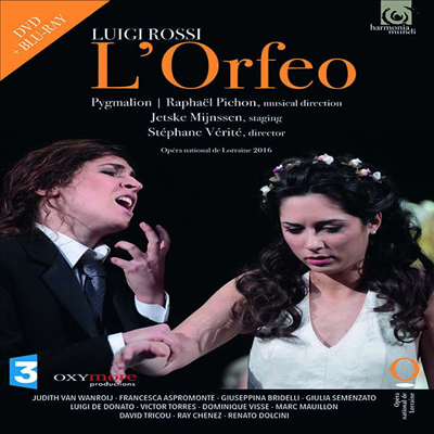 로시: 오페라 &#39;오르페오&#39; (Luigi: Opera &#39;Orfeo&#39;) (한글무자막)(DVD + Blu-ray) (2018)(DVD) - Raphael Pichon