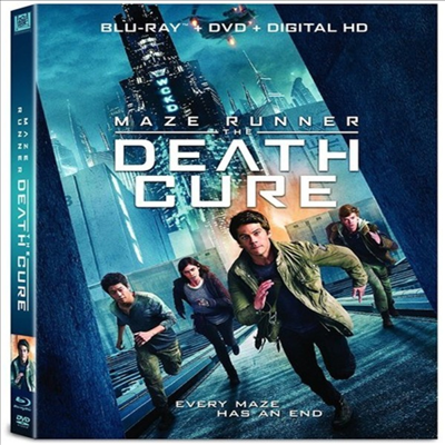 Maze Runner: The Death Cure (메이즈 러너: 데스 큐어) (2017) (한글무자막)(Blu-ray + DVD + Digital HD)