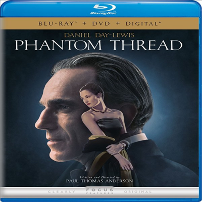Phantom Thread (팬텀 스레드) (2017) (한글무자막)(Blu-ray + DVD + Digital)