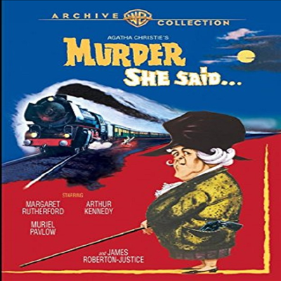 Murder She Said (1961) (패딩턴 발 4시 50분) (지역코드1)(한글무자막)(DVD-R)