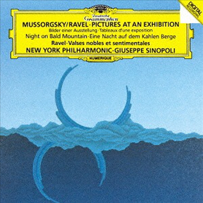 무소르그스키: 전람회의 그림, 라벨: 우아하고 감상적인 왈츠 (Mussorgsky: Pictures At An Exhibition, Ravel: Valses Nobles Et Sentimentales) (SHM-CD)(일본반) - Giuseppe Sinopoli