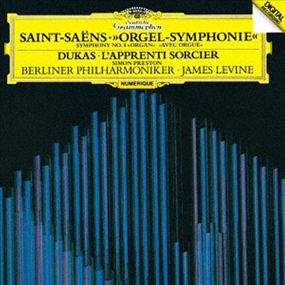 생상: 교향곡 3번, 뒤카: 마법사의 제자 (Saint-Saens: Symphony No.3, Dukas: Sorcerer's Apprentice) (SHM-CD)(일본반) - James Levine
