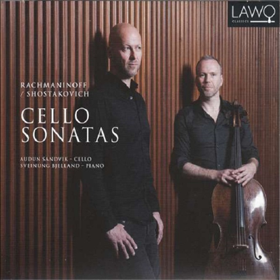 라흐마니노프 &amp; 쇼스타코비치: 첼로 소나타 (Rachmaninov &amp; Shostakovich: Cello Sonatas)(CD) - Audun Sandvik