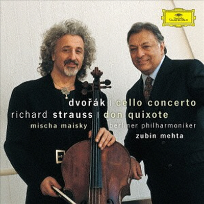 드보르작: 첼로 협주곡, R. 슈트라우스: 돈 키호테 (Dvorak: Cello Concerto, R. Strauss: Don Quixote) (SHM-CD)(일본반) - Mischa Maisky