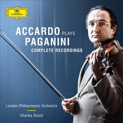 아카르도 파가니니 녹음 전집 (Accardo Plays Paganini - Complete Recordings) (6CD + 1Blu-ray Audio Boxset) - Salvatore Accardo