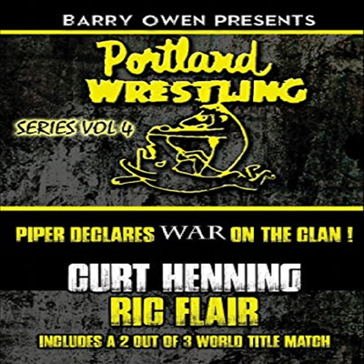 Barry Owen Presents Best Of Portland Wrestling Vol. 4 (배리 오웬 레슬링)(지역코드1)(한글무자막)(DVD)