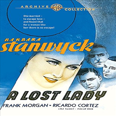 Lost Lady (1934) (로스트 레이디) (지역코드1)(한글무자막)(DVD-R)