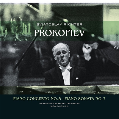 프로코피에프: 피아노 협주곡 5번 &amp; 피아노 소나타 7번 (Prokofiev: Piano Concerto No.5 &amp; Piano Sonata No.7) (180g)(LP) - Witold Rowicki