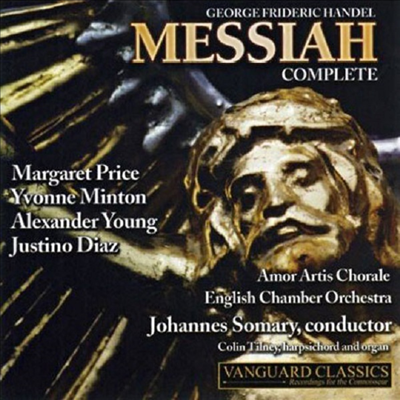 헨델: 오라토리오 &#39;메시아&#39; (Handel: Oratorio &#39;Messiah&#39;) (2CD) - Johannes Somary