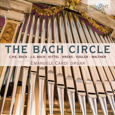 바흐 사이클 - 오르간 작품집 (The Bach Cicle - Works for Organ)(CD) - Emanuele Cardi