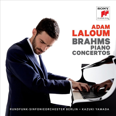 브람스: 피아노 협주곡 1 &amp; 2번 (Brahms: Piano Concertos Nos.1 &amp; 2) (2CD) - Adam Laloum