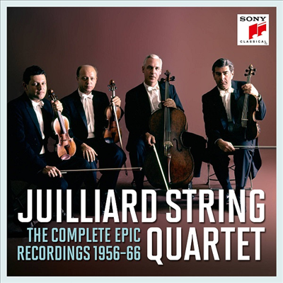 줄리어드 사중주단 - EPIC 녹음 전집 (Juilliard String Quartet - The Complete EPIC Recordings) (11CD Boxset) - Juilliard Quartet