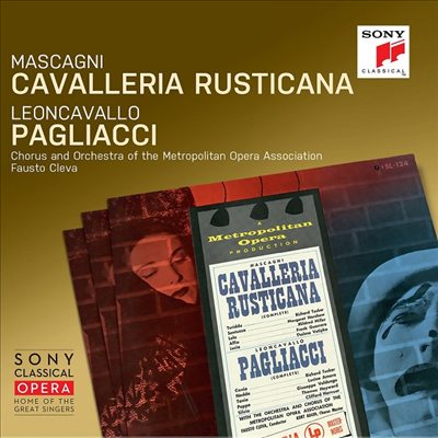 마스카니: 카발레리아 루스티카나 &amp; 레온카발로: 팔리아치 (Mascagni: Cavalleria Rusticana &amp; Leoncavallo: Pagliacci) (2CD) - Fausto Cleva