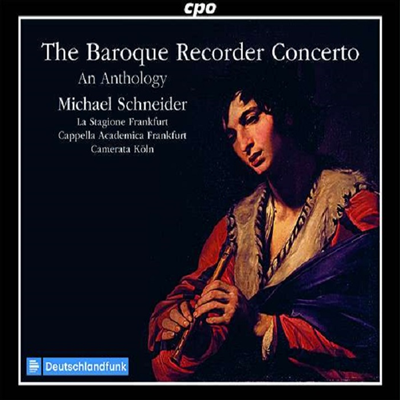 바로크 리코더 협주곡 (The Baroque Recorder Concerto - An Anthology) (6CD) - Michael Schneider