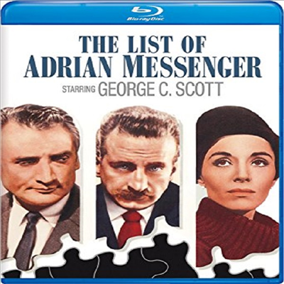 List Of Adrian Messenger (리스트 오브 아드리안 메신져) (BD-R)(한글무자막)(Blu-ray)