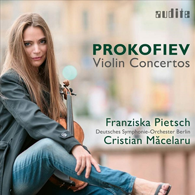 프로코피에프: 바이올린 협주곡 1 &amp; 2번 (Prokofiev: Violin Concertos Nos.1 &amp; 2)(CD) - Franziska Pietsch