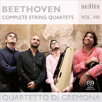 베토벤: 현악 사중주 8집 - 3 & 10번 (Beethoven: Complete String Quartets Vol.8) (SACD Hybrid) - Quartetto di Cremona