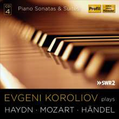 에프게니 코롤리오프 - 피아노 소나타와 모음곡 (Evgeni Koroliov plays Haydn, Mozart, Handel) (4CD) - Evgeni Koroliov