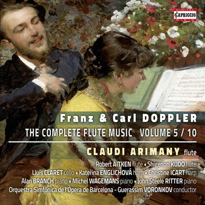 도플러 형제: 플루트 음악 5집 (Franz & Carl Doppler: The Complete Flute Music, Vol.5) (CD) - Guerassim Voronkov