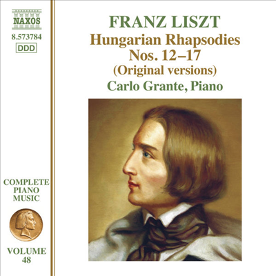 리스트: 피아노 작품 48집 (Liszt: Complete Piano Music Vol.48)(CD) - Carlo Grante