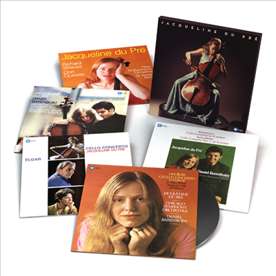 뒤 프레 5개의 협주곡 명반 (Jacqueline du Pre - 5 Legendary Recordings) (180g)(5LP Boxset) - Jacqueline du Pre