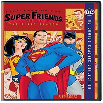 Challenge of the Superfriends: The Complete First Season (챌린지 오브 더 슈퍼프렌즈: 컴플리트 시즌 1)(지역코드1)(한글무자막)(DVD)