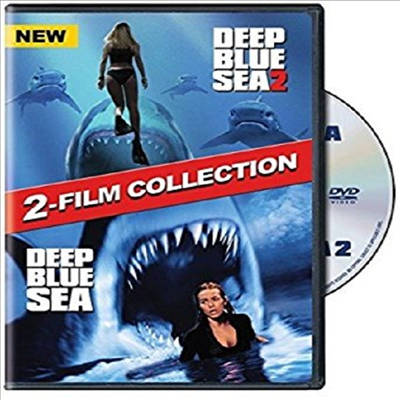 Deep Blue Sea / Deep Blue Sea 2 (딥 블루 씨 1.2)(지역코드1)(한글무자막)(DVD)