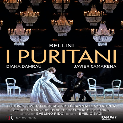 벨리니: 오페라 &#39;청교도&#39; (Bellini: Opera I Puritani) (DVD)(한글자막) (2017) - Evelino Pido