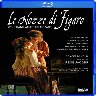 모차르트: 오페라 '피가로의 결혼' (Mozart: Opera 'Le nozze di Figaro, K492') (Blu-ray) (2017)(2018) - Rene Jacobs