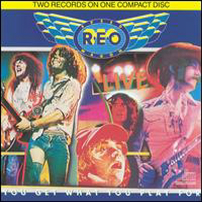 REO Speedwagon - Live: You Get What You Play For (2 On 1CD)(CD)