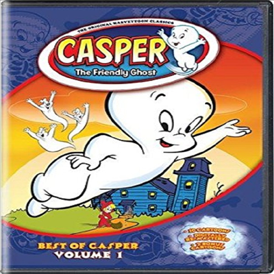 Casper The Friendly Ghost: Best Of Casper 1 (꼬마 유령 캐스퍼)(지역코드1)(한글무자막)(DVD)