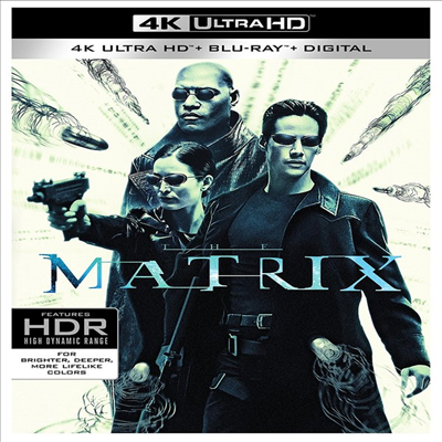 The Matrix (매트릭스) (1999) (한글무자막)(4K Ultra HD + Blu-ray + Digital)