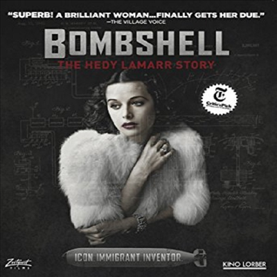 Bombshell: Hedy Lamar (봄브쉘: 더 헤디 라마 스토리)(한글무자막)(Blu-ray)