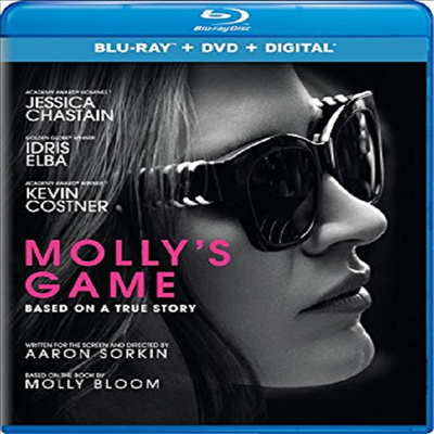 Molly&#39;s Game (몰리스 게임)(한글무자막)(Blu-ray)