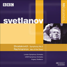 쇼스타코비치: 교향곡 5번, 라흐마니노프: 죽음의 섬 (Shostakovich: Symphony No.5, Rachmoninov: Isle of the Dead) - Evgeny Svetlanov