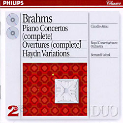 Brahms : Piano Concerti : ArrauㆍHaitink