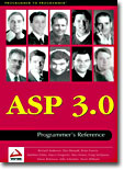 (Programmer&#39;s Reference) ASP 3.0