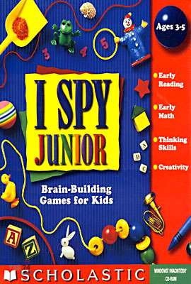 I Spy Junior : Brain-Building Games For Kids (Ages 3~5)