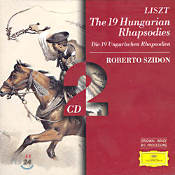 [2CD]  Liszt -The 19 Hungarian Rhapsodies / Szidon  리스트 : 헝가리안 랩소디 - 로버트 지돈