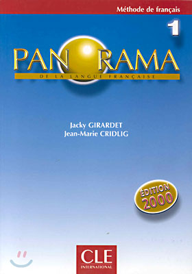 Panorama 1, livre d&#39;eleve (학습자용)