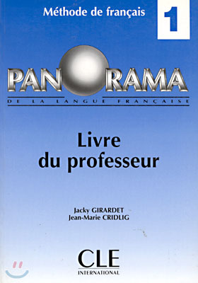 Panorama 1, livre du professeur (교수용)