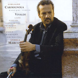 Vivaldi : Late Violin Concertos : CarmignolaㆍMarconㆍVenice Baroque Orchestra