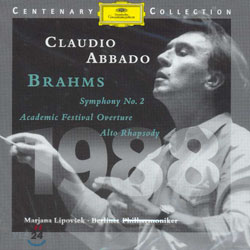 1988ㆍClaudio Abbado - Brahms : Symphony No.2ㆍAcademic Festival Overture etc.