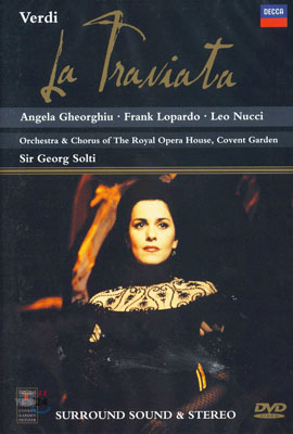 [수입] Verdi : La Traviata 베르디: 라 트라비아타 (춘희) - 안젤라 게오르규, 솔티