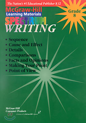 McGraw-Hill Spectrum Writing : Grade 8