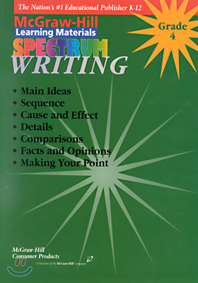 McGraw-Hill Spectrum Writing : Grade 4