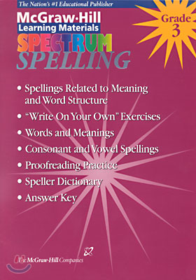 McGraw-Hill Spectrum Spelling : Grade 3